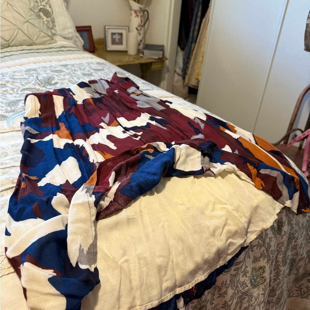 LOFT Colorful Patterned Dress - Picture 5 of 7